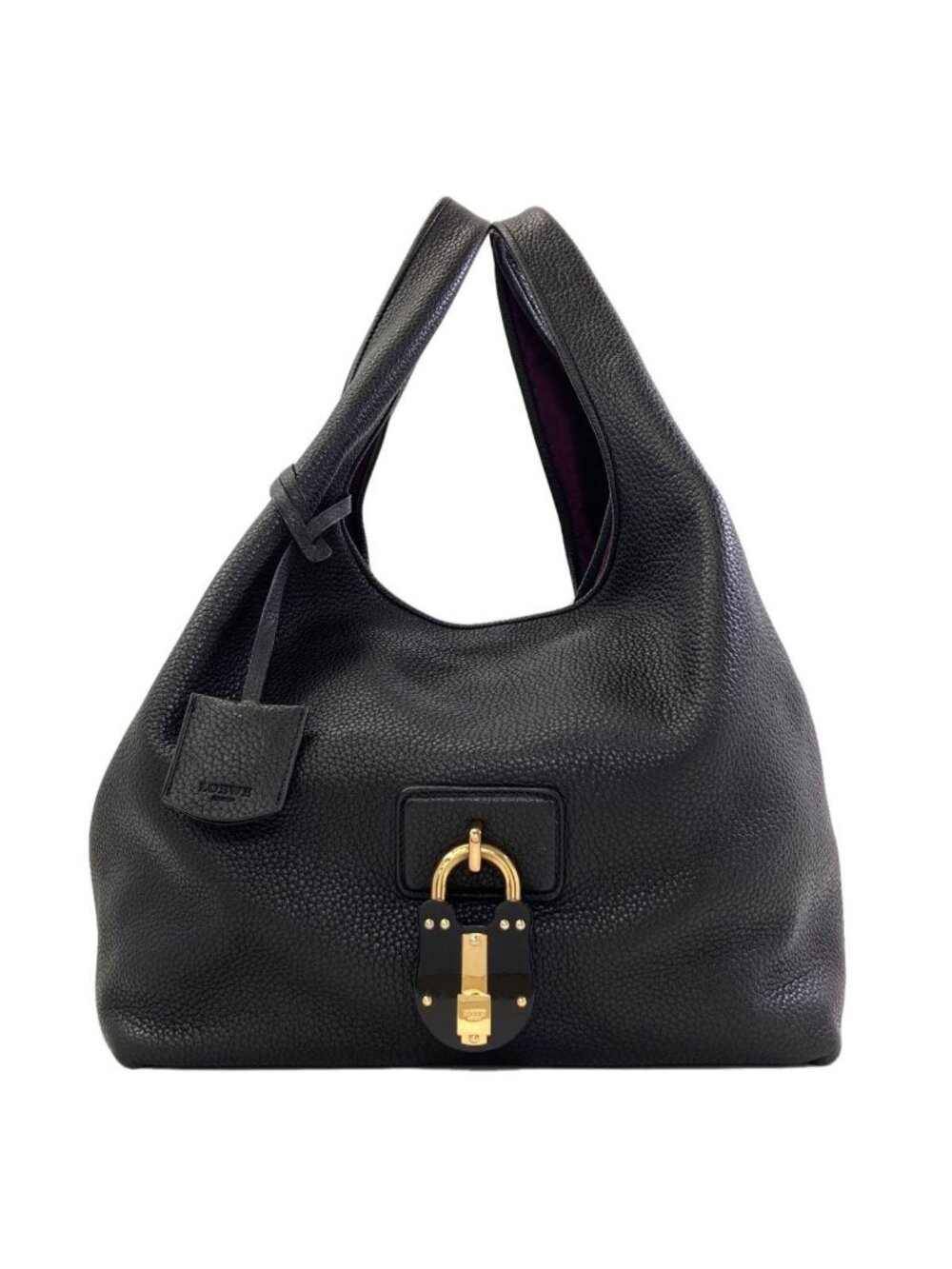 Loewe Karie Cadena Motif Tote Bag Calfskin